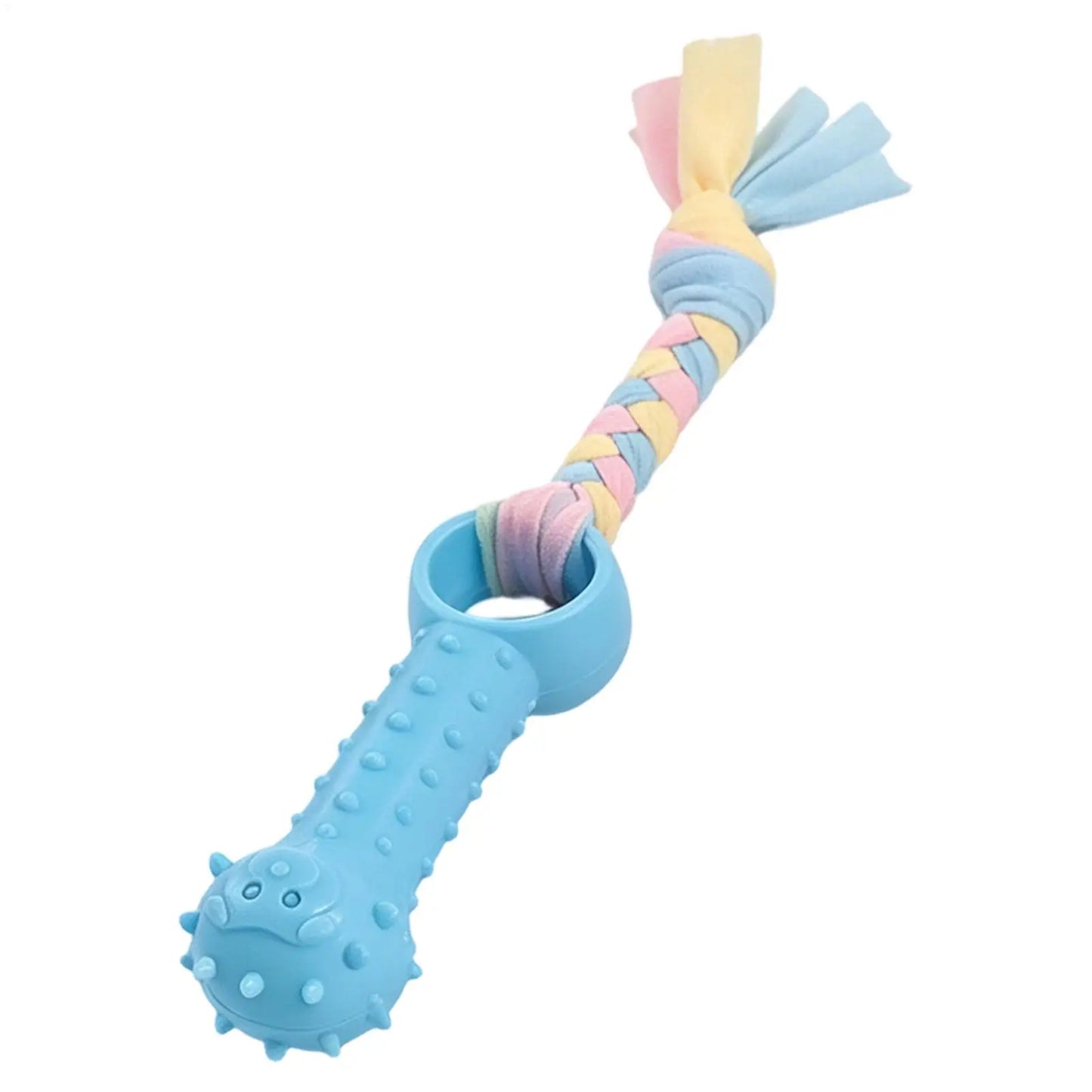Dog Chew Toy – Rubber Teeth Cleaning Toy for Small Dogs