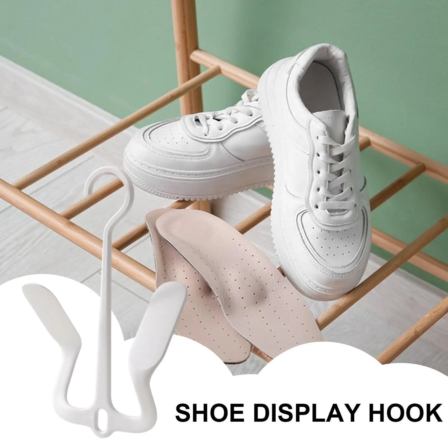 Double Hook Slipper Hanger & Sandal Drying Rack | Home & Travel