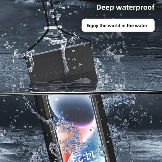 IPX8 waterproof mobile phone bag waterproof phone pouch for swimming phone armbands and pouches diving phone case under water Peaceful Pleasures Health and Wellness