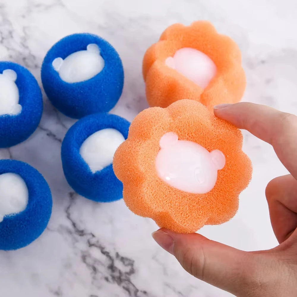 Reusable Pet Hair Remover Balls for Washer & Dryer – 5 Pack