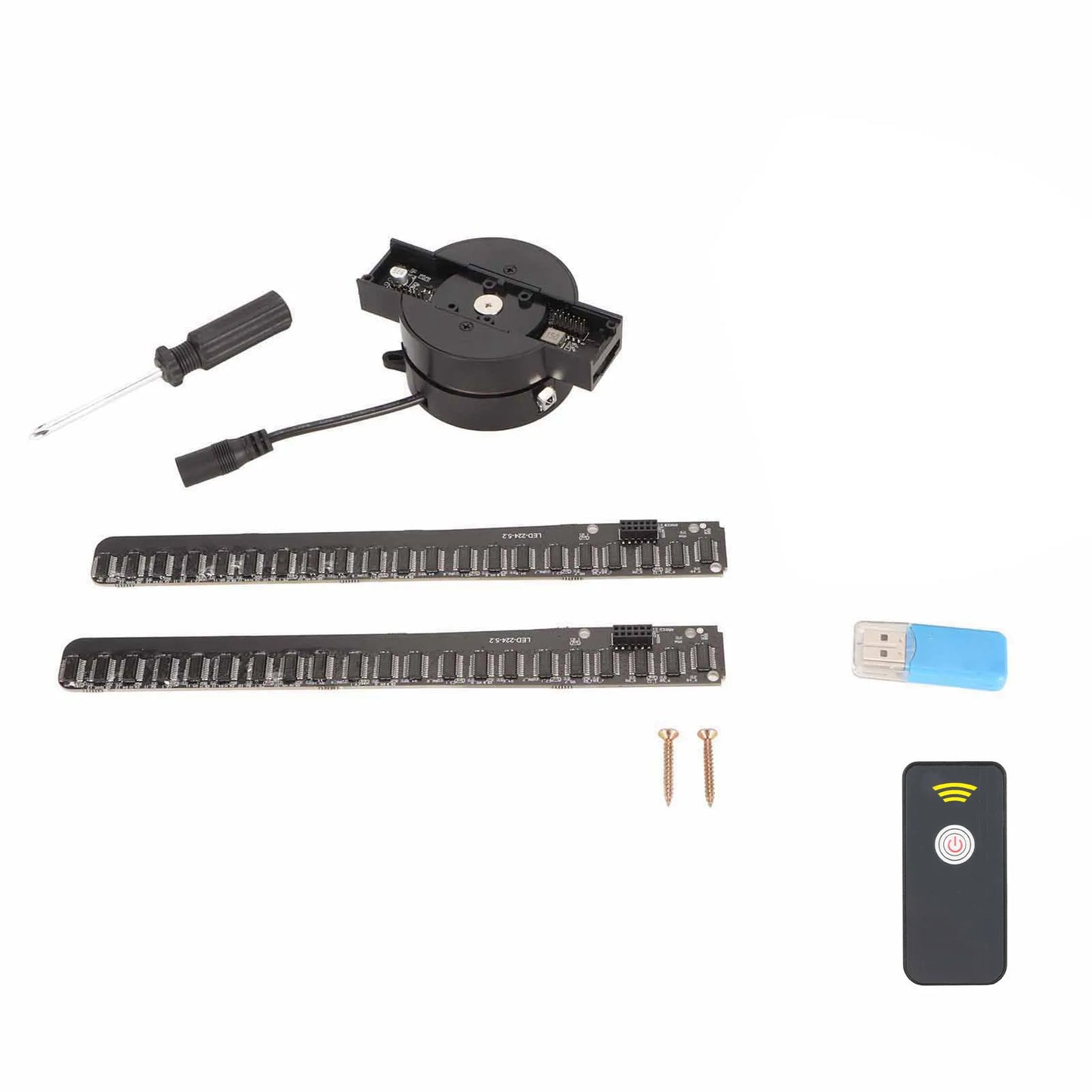 3D Hologram Fan 2000x224 224 LED Beads Support Wifi APP Projector