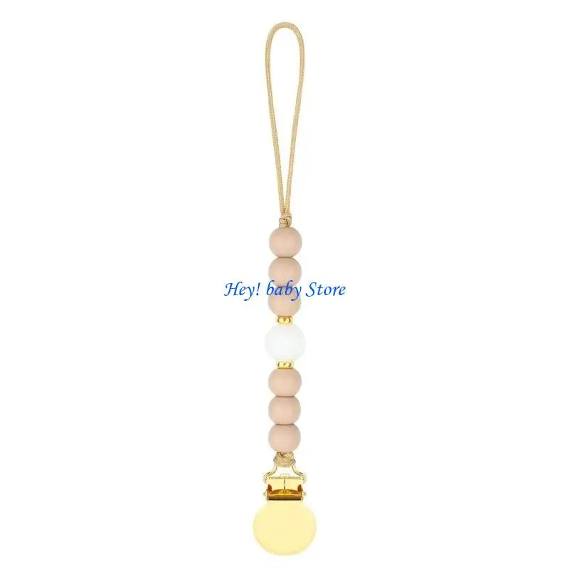 Non-Toxic Silicone Baby Pacifier Clip | Safe Holder 0–24M