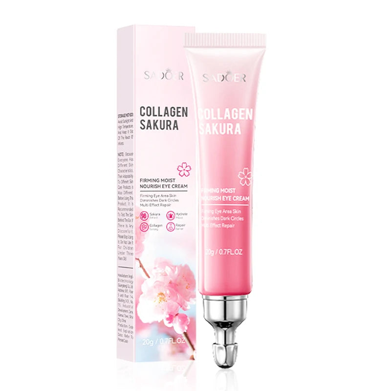 SADOER Sakura Eye Cream | Dark Circles, Puffiness & Firming