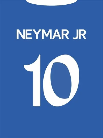 Football Legend Jersey Canvas Poster | Sports Star Wall Art
