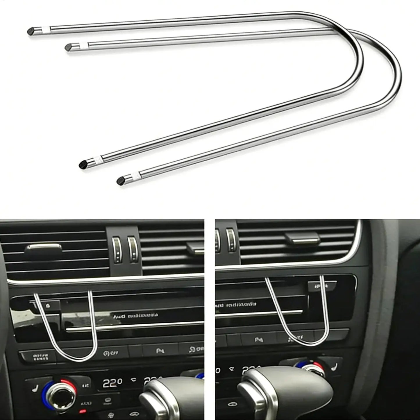 2pcs Vehicle Car Stereo Radio Removal Keys C D Changer Disassembly Tool U Shaped Key For Citroen Peugeot Tools Auto Peaceful Pleasures Health and Wellness