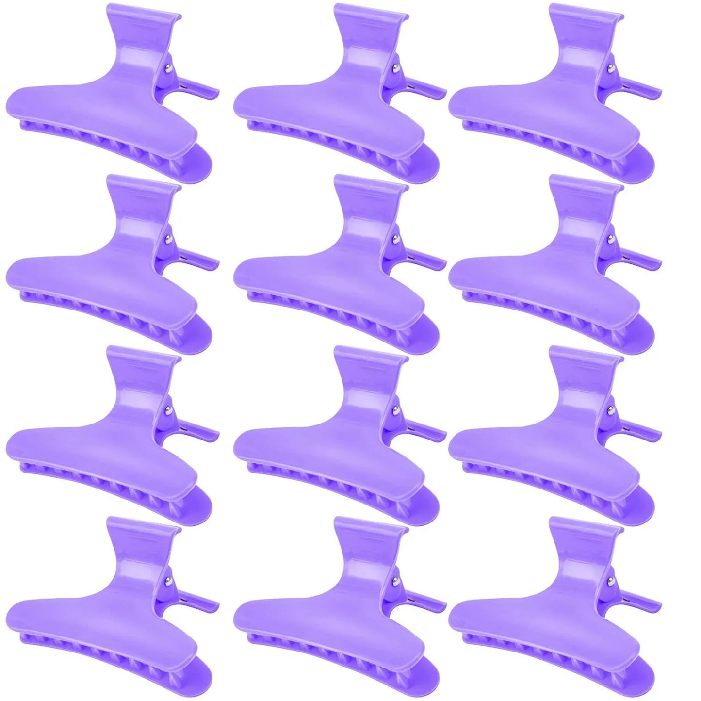 Hair Clips for Styling Sectioning Hair Root Fluffy DIY Clip Tool Hair Clamps for Hair Cutting Coloring Sectioning Peaceful Pleasures Health and Wellness Purple