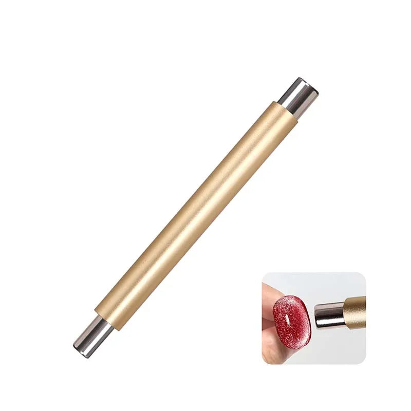 Double-Head Cat Eye Nail Magnet Pen | Gel Polish Nail Art Tool