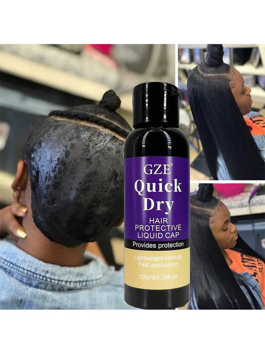 GZE Hair Protective Liquid Shield – Quick Weave Leave-In Conditioner Leave-In Hair Protector Peaceful Pleasures Health and Wellness
