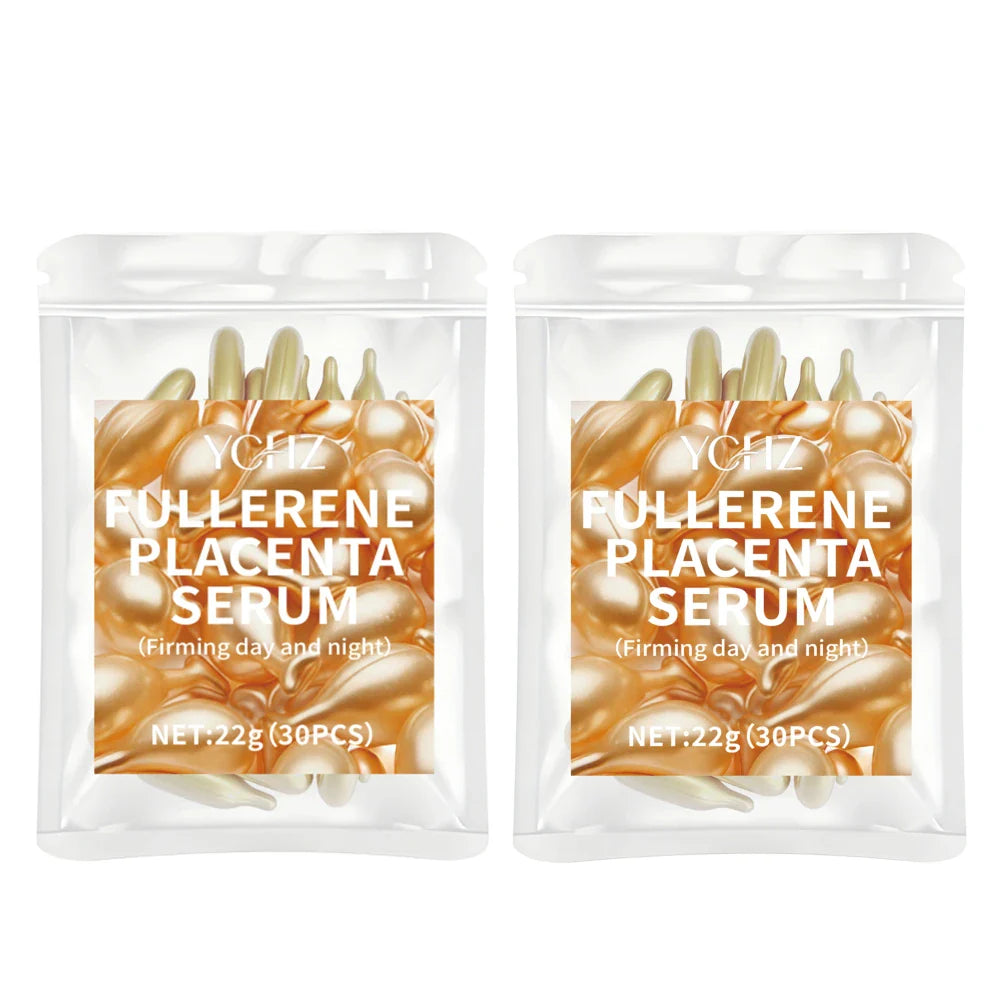 YCHZ Collagen & Hyaluronic Acid Face Serum Capsules 30ct