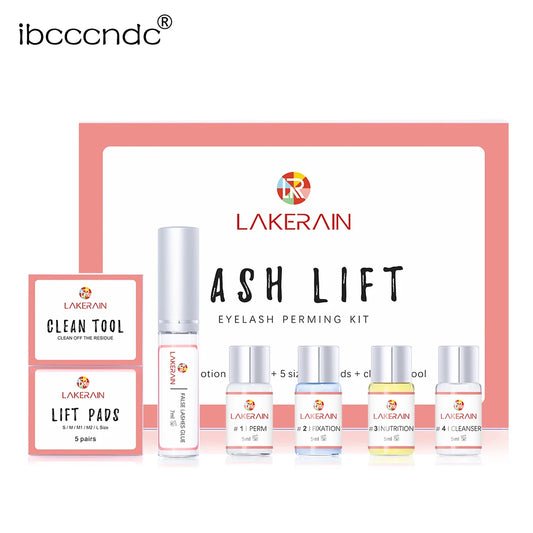 New Lash Lift Kit Long Lasting Eyelash Lifting Perming Lotion Fixation Glue Curly Lasher Beauty Salon Home Use Pro Kit Peaceful Pleasures Health and Wellness