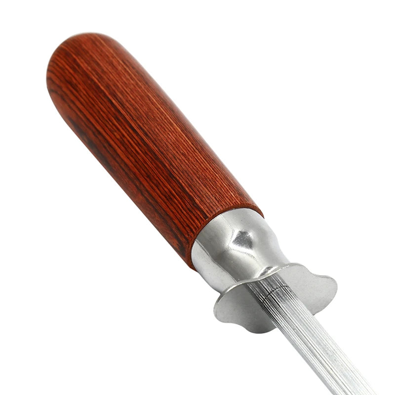 Diamond Sharpening Rod Professional Knife Sharpening Stick Honing Steel for Kitchen Knives Stainless Steel Blades Sharpener Peaceful Pleasures Health and Wellness