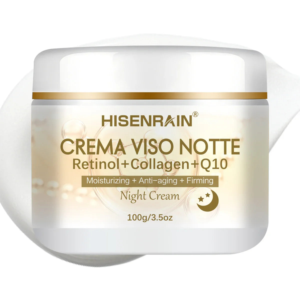 HISENRAIN Retinol Collagen Night Cream – Firm & Moisturize