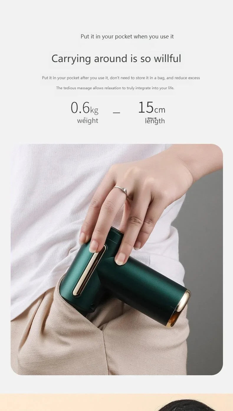 Portable Mini Massage Gun | USB Rechargeable | 24W Motor