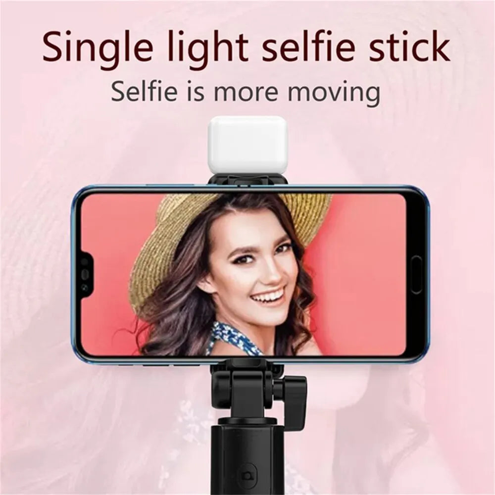 Bluetooth Selfie Stick Retractable 360 Rotation Portable Selfie Stick Multi-functional Mini Tripods with Wireless Remote Shutter Peaceful Pleasures Health and Wellness