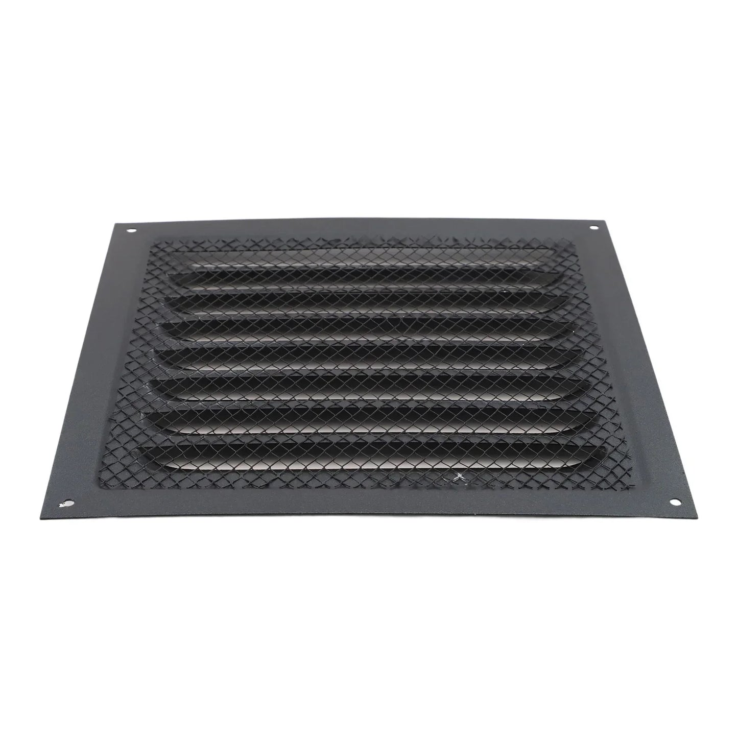 Stainless Steel Louver Vent Grille Cover 25x25cm | HVAC
