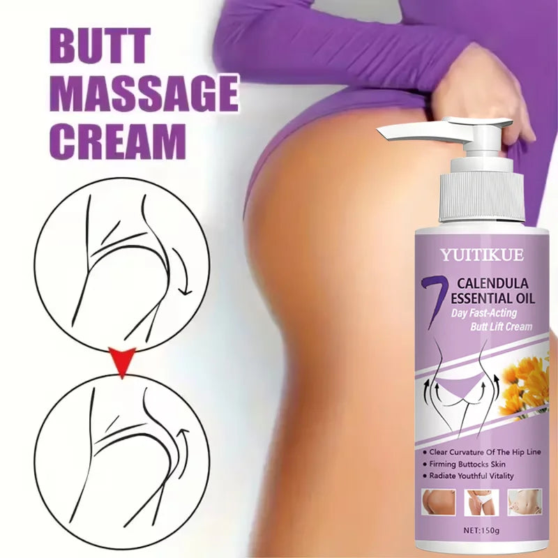 YUITIKUE 7-Day Butt Lift Firming Cream – Calendula & Collagen 150g Body Firming Cream Peaceful Pleasures Health and Wellness
