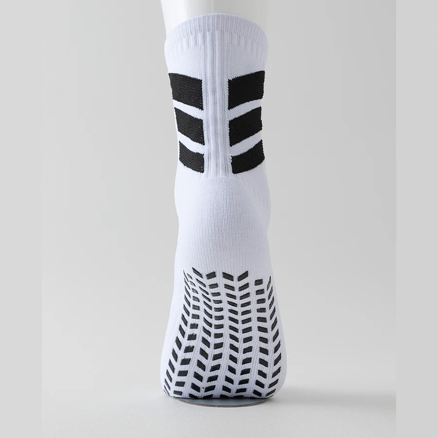 1 pair of socks football socks men's anti slip hospital yoga anti slip training sports socks Peaceful Pleasures Health and Wellness