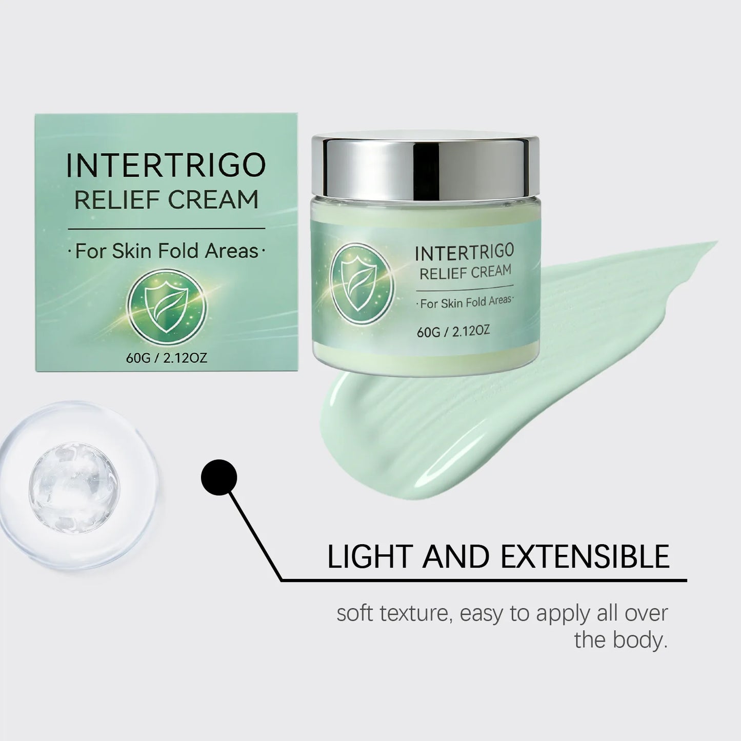Intertrigo Relief Cream – Skin Barrier Repair & Deep Moisture