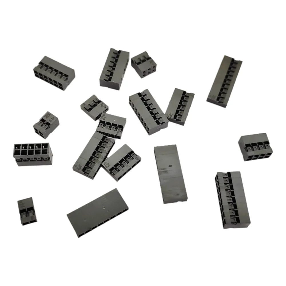 380/410PCS Dupont 2.0 Housing Plastic Shell 2.0mm Pitch Single Double Row Dupont Connector Terminal set Peaceful Pleasures Health and Wellness