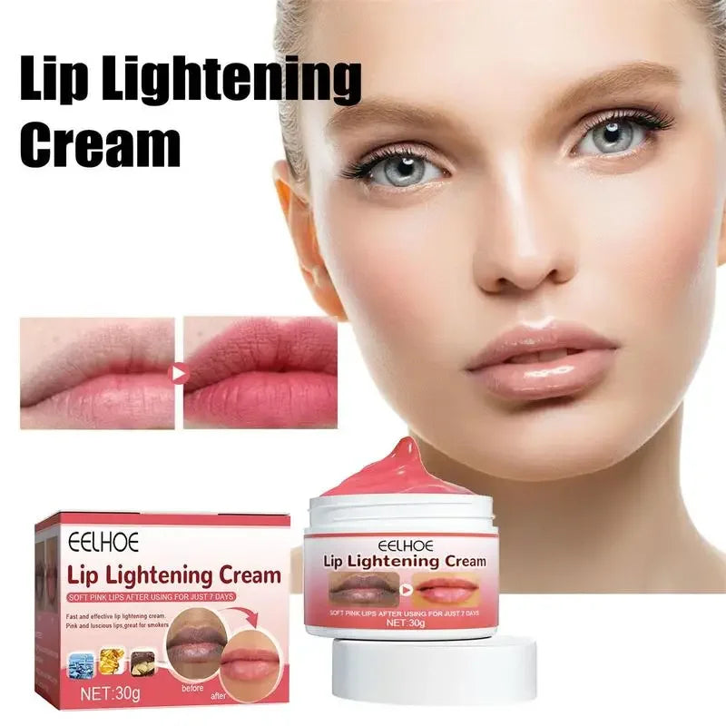 LGRAMER Organic Lip Lightening Balm for Dark Lips 30g