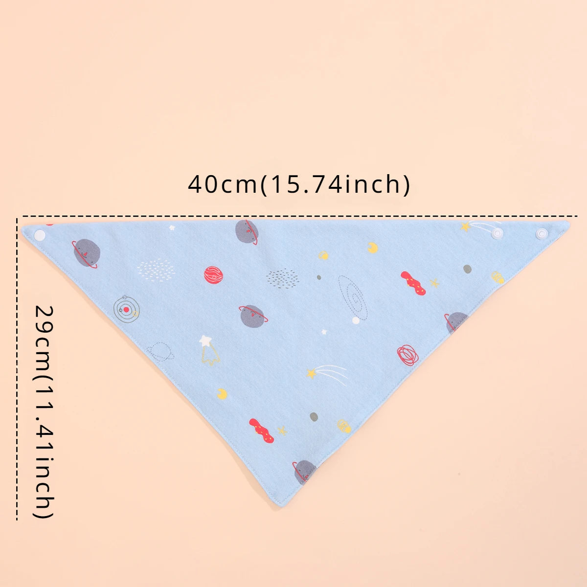5pcs Pure Cotton Waterproof Bibs Baby Saliva Towel Triangle Scarf Newborn Boys Girls Absorbent Cloth Bib Saliva Scarf Peaceful Pleasures Health and Wellness