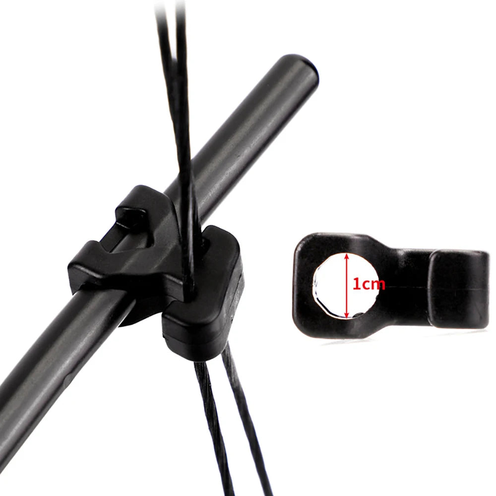Compound Bow Plastic Cable Slide Arrow String Roller Guard Splitter