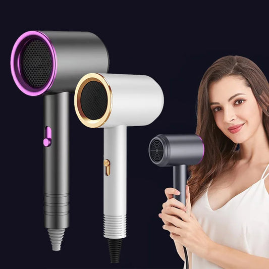 High Speed Hair Dryer Professional Salon Home High Power Dryer Two Speed Hair Styling Constant Temperature Hair Care Dryer Peaceful Pleasures Health and Wellness