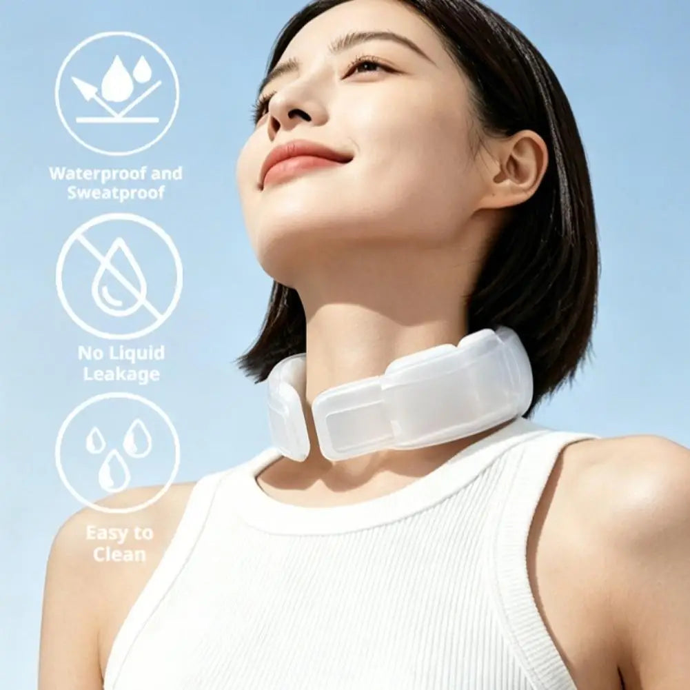 Wearable PCM Cooling Neck Wrap – 150-Min Ice Neckband Cooling Neck Wrap Oasis Select