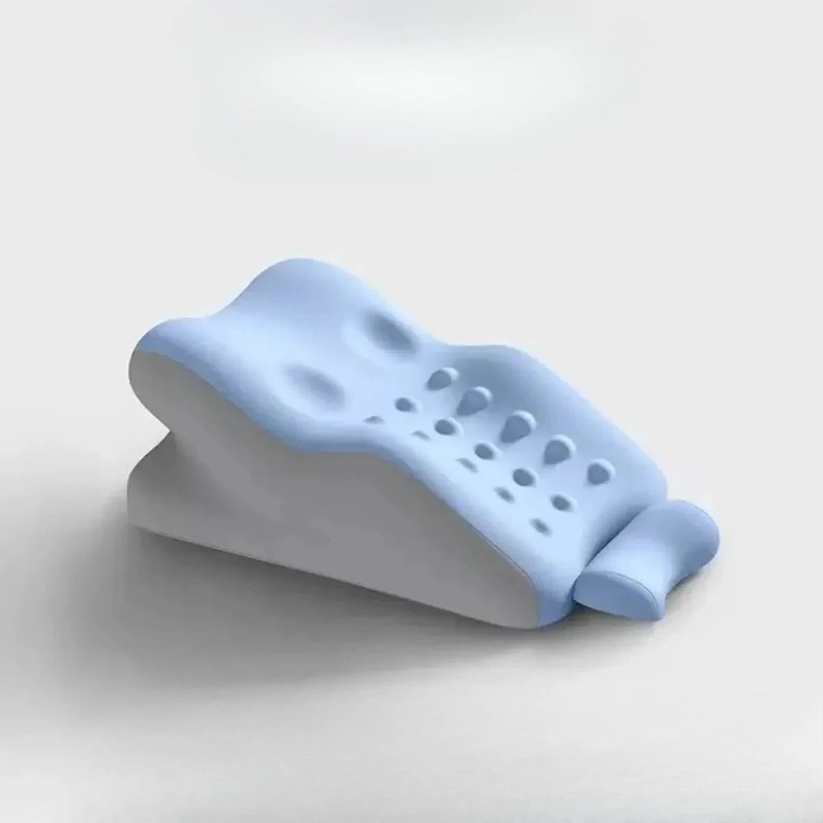 Multi-functional Couple's Tummy Pillow, Wedge-shaped Pillow Bed Cushion,auxiliary Tool for Couples and Lovers, Massage Pillow Peaceful Pleasures Health and Wellness Blue