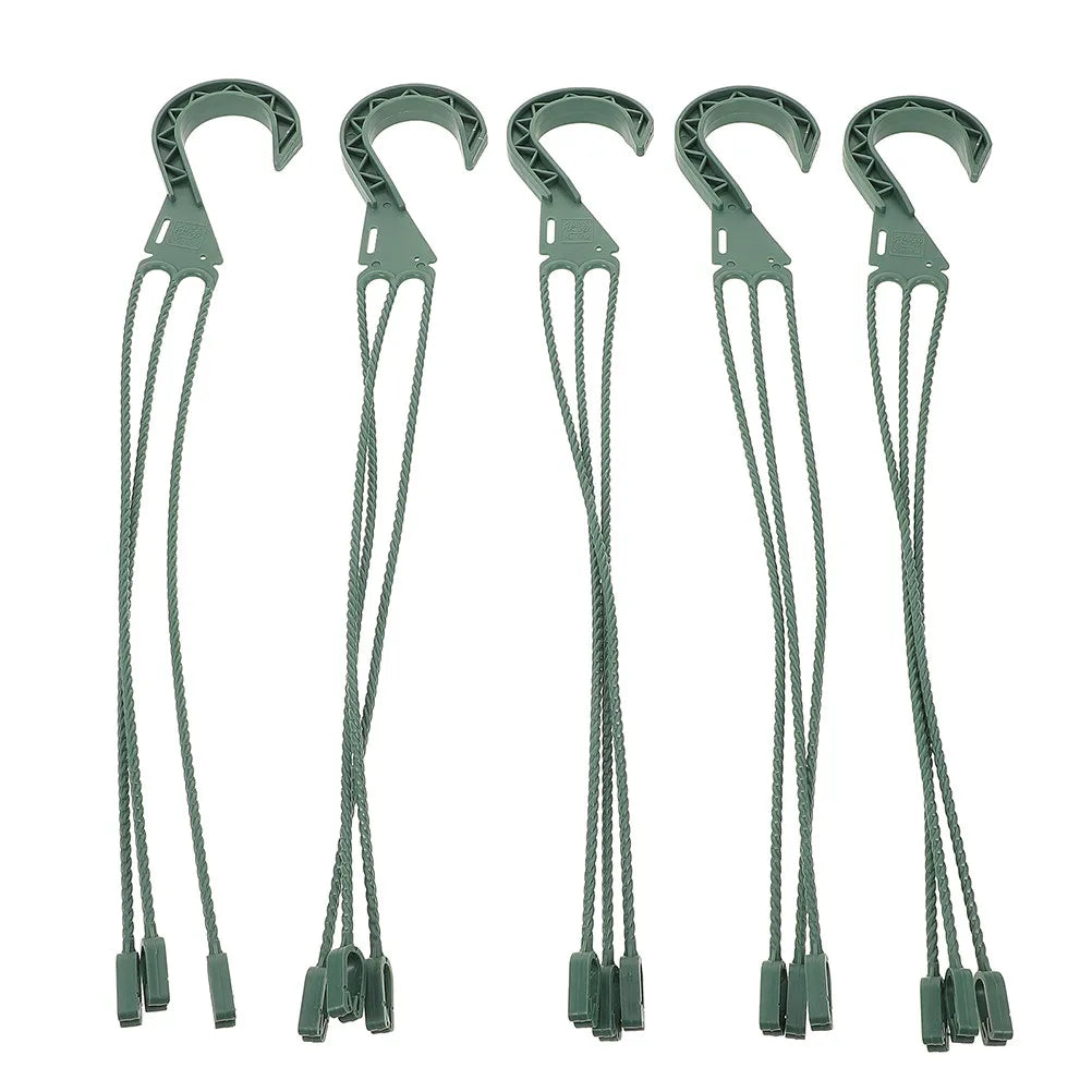 5Pcs Hanging Basket Chains Sturdy Circle Planter Hangers for Plant Pots Lanterns Bird Feeders Indoor Outdoor Plant Hanging Chain Peaceful Pleasures Health and Wellness