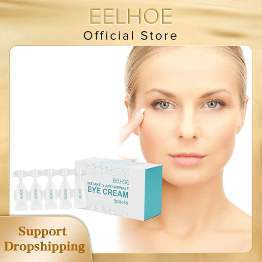 EELHOE Hyaluronic Acid Eye Cream – Dark Circles & Eye Bags 5pc Anti-Aging Eye Cream Peaceful Pleasures Health and Wellness Default Title