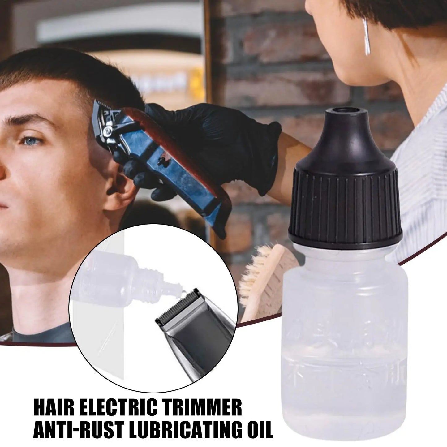 Hair Trimmer Lubricant Oil 5ml | Rust-Resistant Clipper Grease