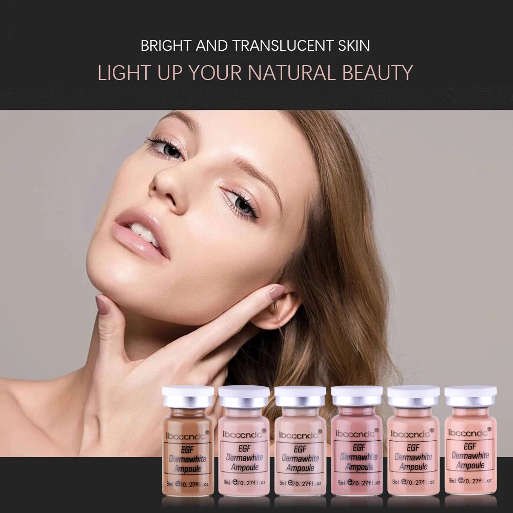 BB Cream Kit Face White Brightening Foundation Concealer Gold Serum Skin Repair Treatment Anti Aging Ampoule 12Pcs 8ml Peaceful Pleasures Health and Wellness