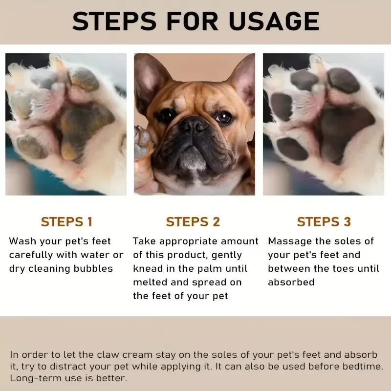 Pet Paw & Nose Care Cream – Dog & Cat Moisturizing Balm