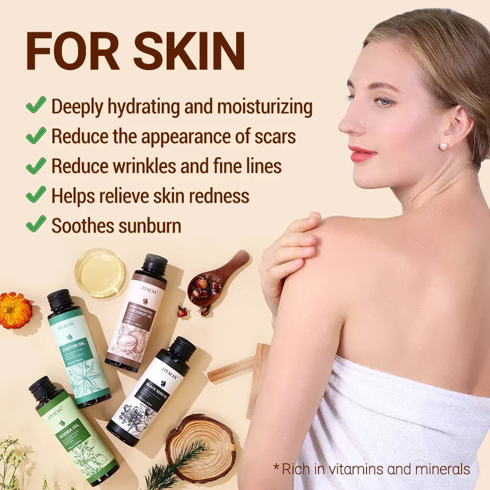 Pure Cold-Pressed Carrier Oils – Jojoba, Argan, Rosehip & More Peaceful Pleasures Health and Wellness