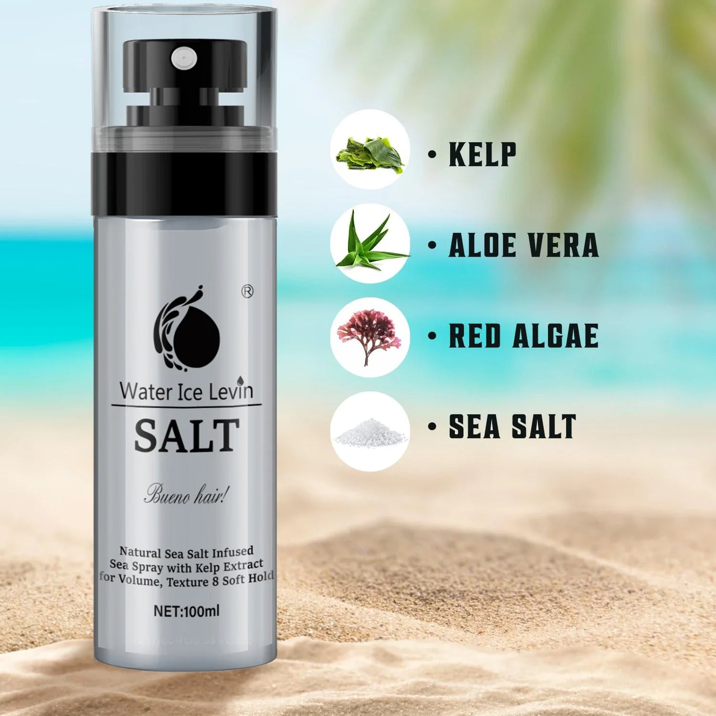 Sea Salt Spray for Volume & Texture – Moisturizing Hair Mist