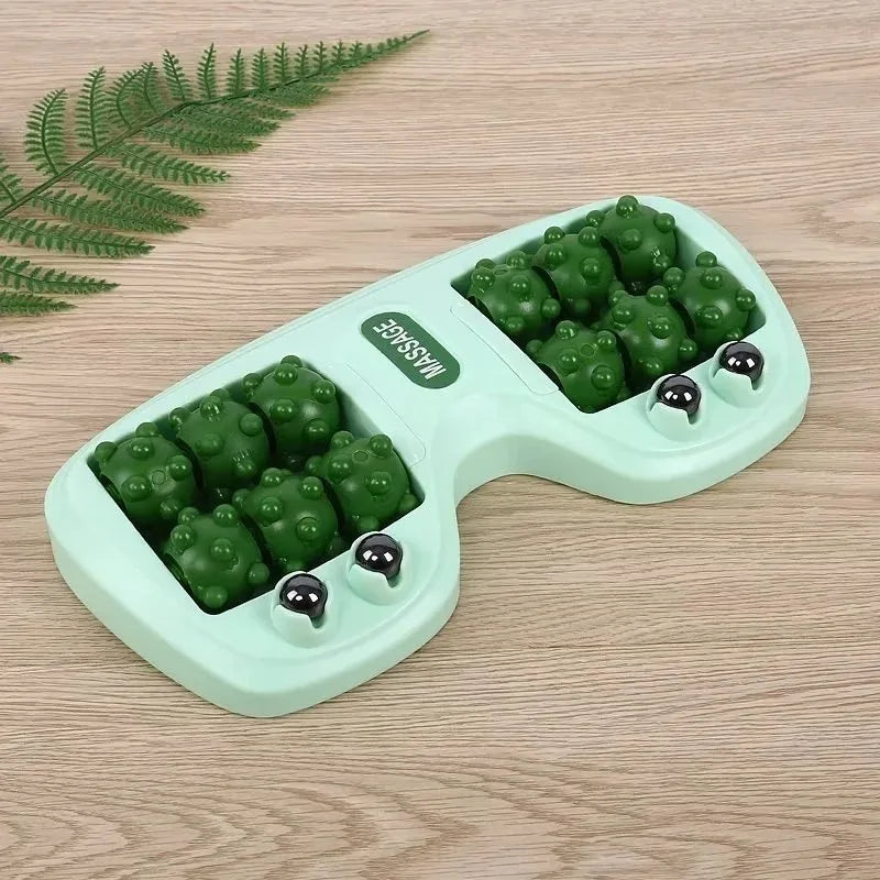 16-Ball Magnetic Foot Roller Massager – Acupoint Leg Massage