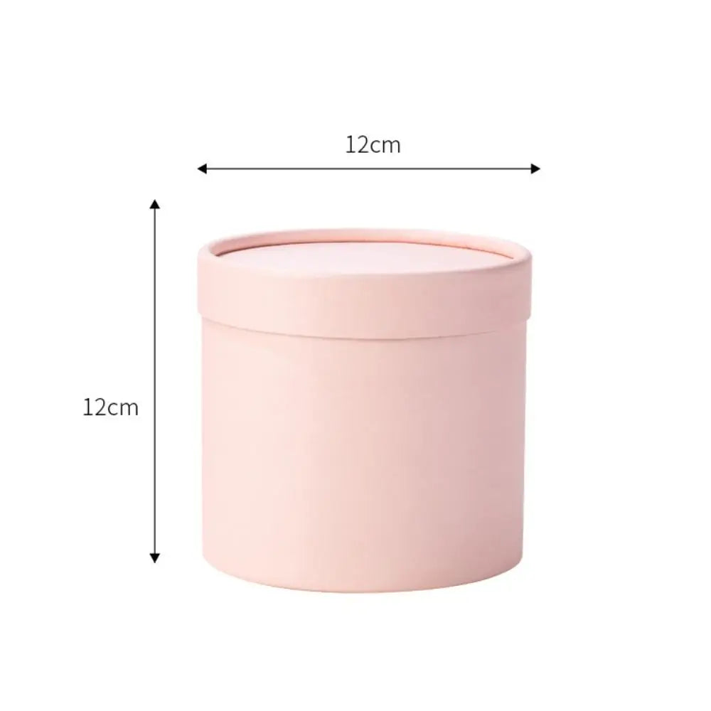 Round Flower Gift Box | Paperboard Packaging Bucket S & M
