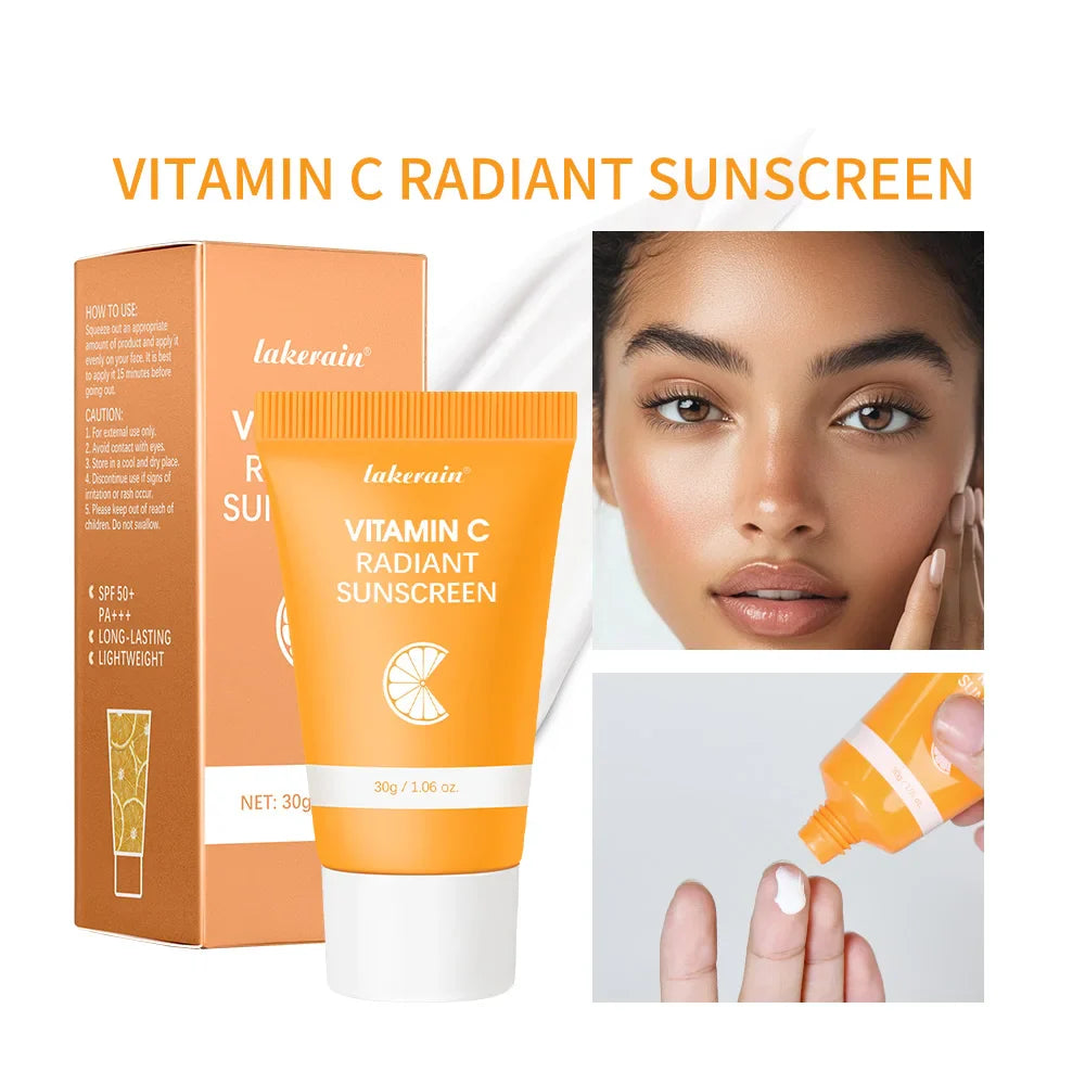 SPF 30 Vitamin C Moisturizer – Brightening UV Protection Cream