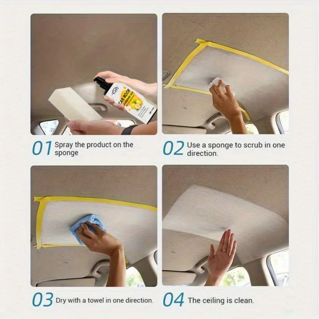 Car Roof & Interior Restoration Spray Wax – Plastic & Vinyl