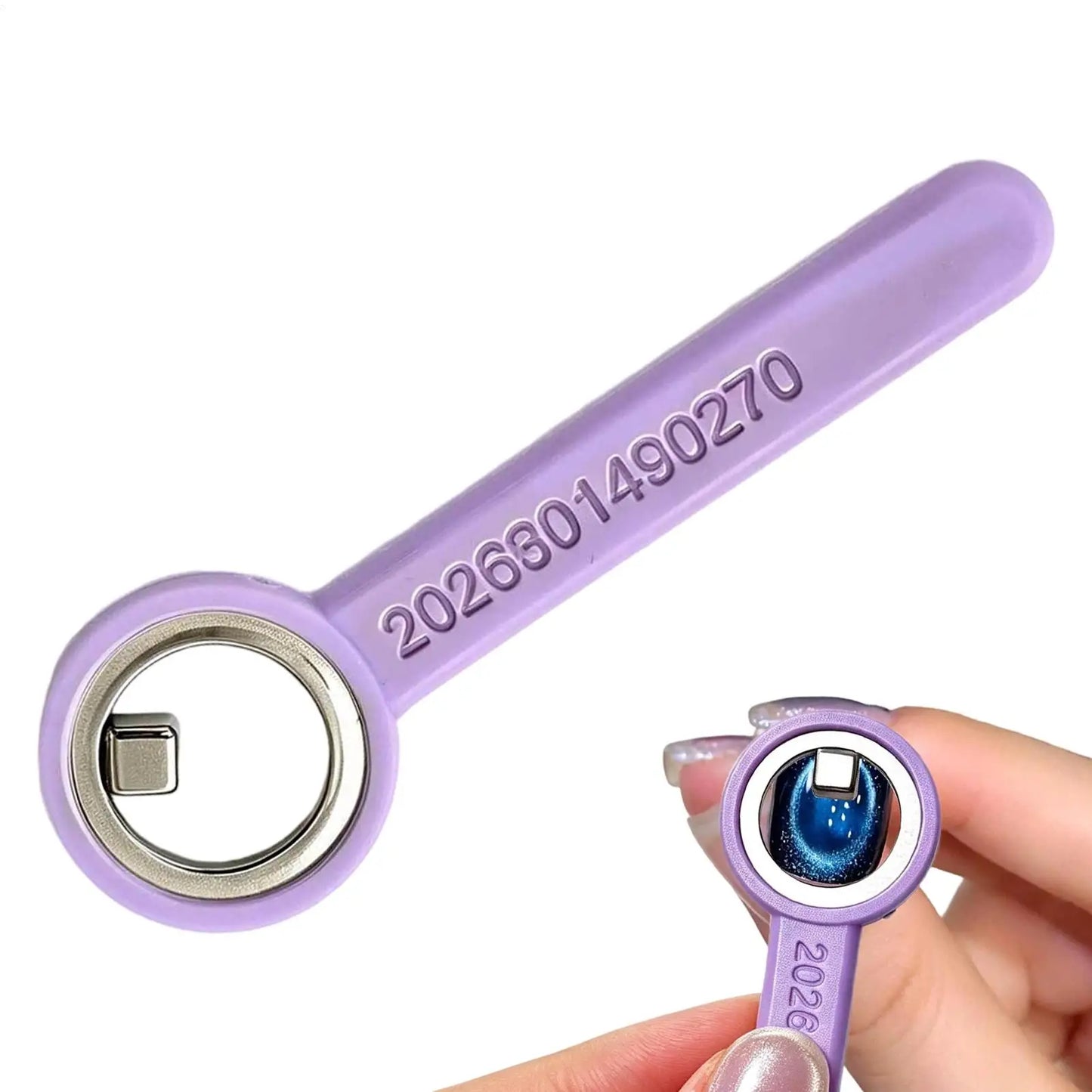 Cat Eye Nail Magnet Tool | DIY Gel Polish Ring Pattern