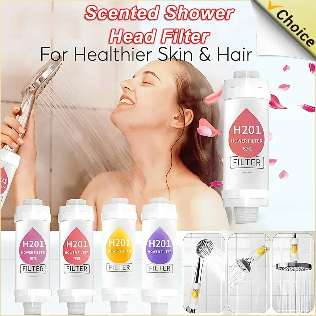 Fragrance Shower Head Filter | Vitamin C PPF Cartridge