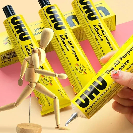 UHU German Super Glue Has Very Good Toughness Multifunctional Soft Glue Super Glue FOR MOOD Textile Porcelain Pape Metal Rubber Peaceful Pleasures Health and Wellness