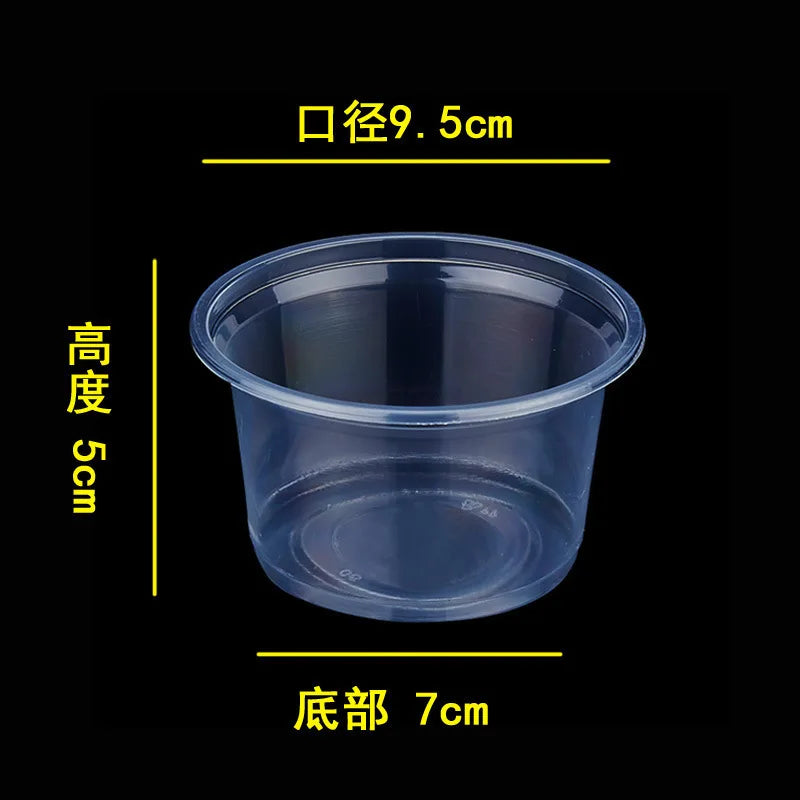 8OZ Disposable Plastic Cups with DomeOLids Clear Dessert Cup Mini Parfait Appetizer Containers for Ice Cream,Cake,Fruit,Pudding Peaceful Pleasures Health and Wellness 100 PCS