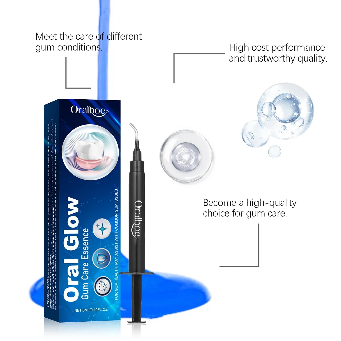 Oralhoe Gum Care Gel – Whitening, Tartar & Gum Protection