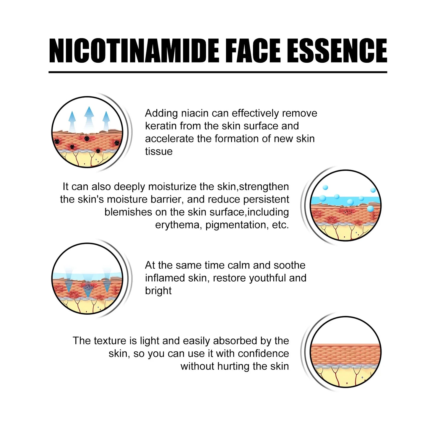 Eelhoe Niacinamide Serum – Fades Acne Marks & Brightens Skin
