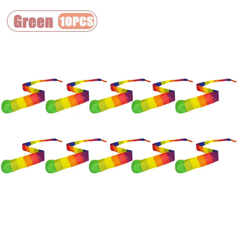 Rainbow Meteor Ball Set 1–20 PCS | Soft Tail Throwing Catching Toy