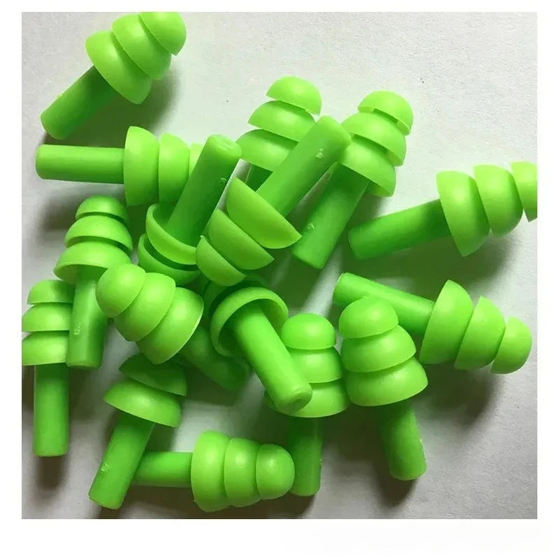 5Pairs Soft Silicone Earplugs for Swimming Anti-Noise Waterproof Diving Ear Clips Protection for Adult & Child Swimmers Peaceful Pleasures Health and Wellness