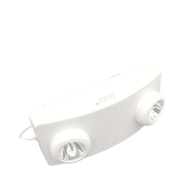 SHINEKNOT LED Emergency Light 85-265V Dual-Head Safety Lamp