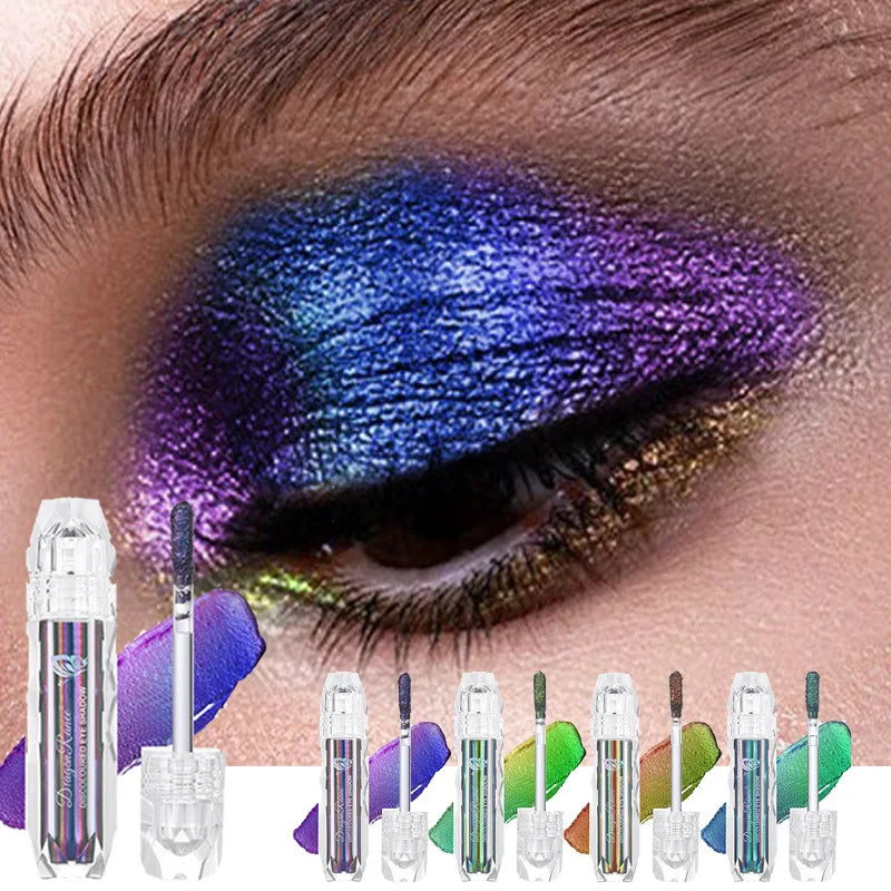 Chameleon Liquid Eyeshadow | Metallic Glitter Shimmer Eye Makeup